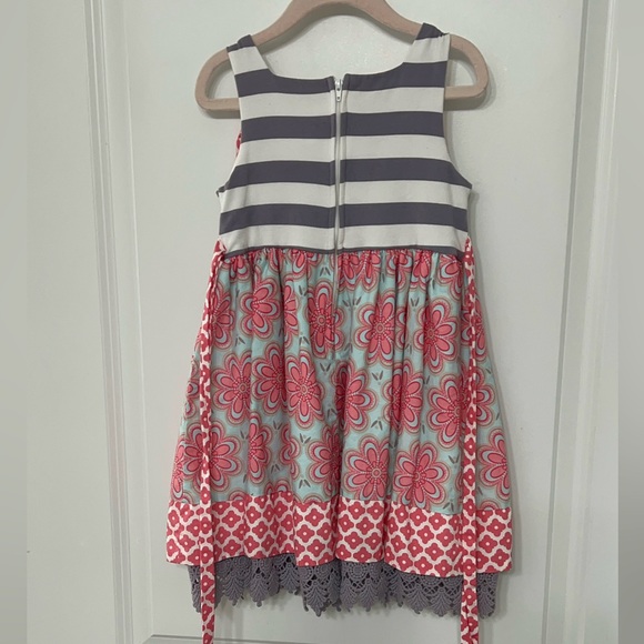 Counting Daisy’s Toddler Girls Printed Dress. - Picture 6 of 15